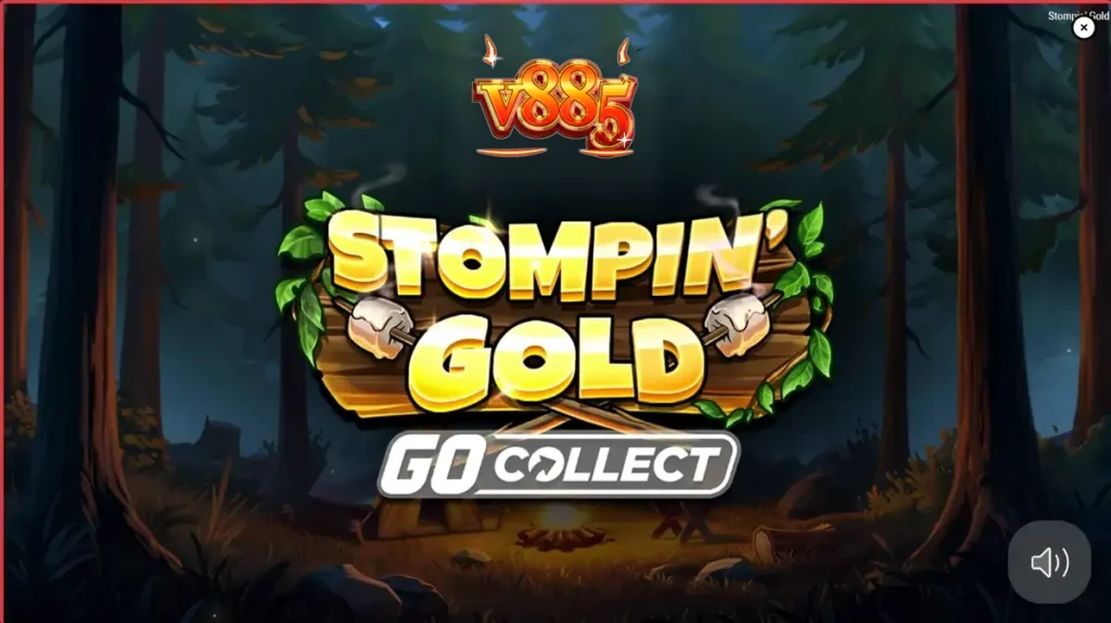 Jack Tracker explorando a floresta com os yetis Biggie e Boogie no slot Stompin’ Gold GO Collect